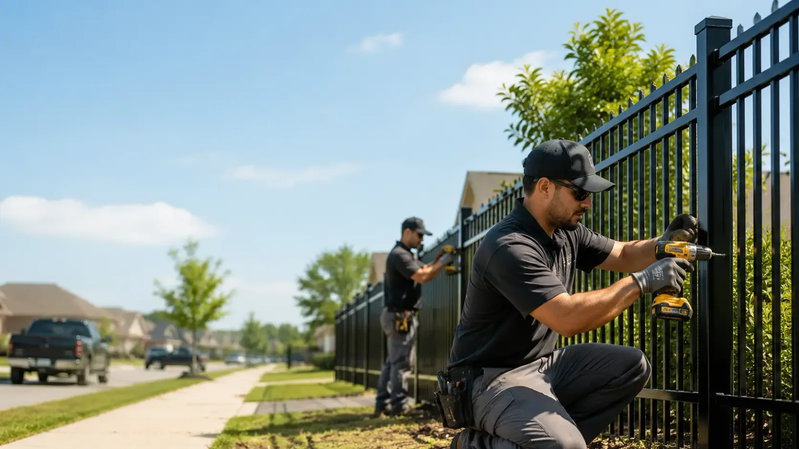 Metal Fence Installation in Hico, TX